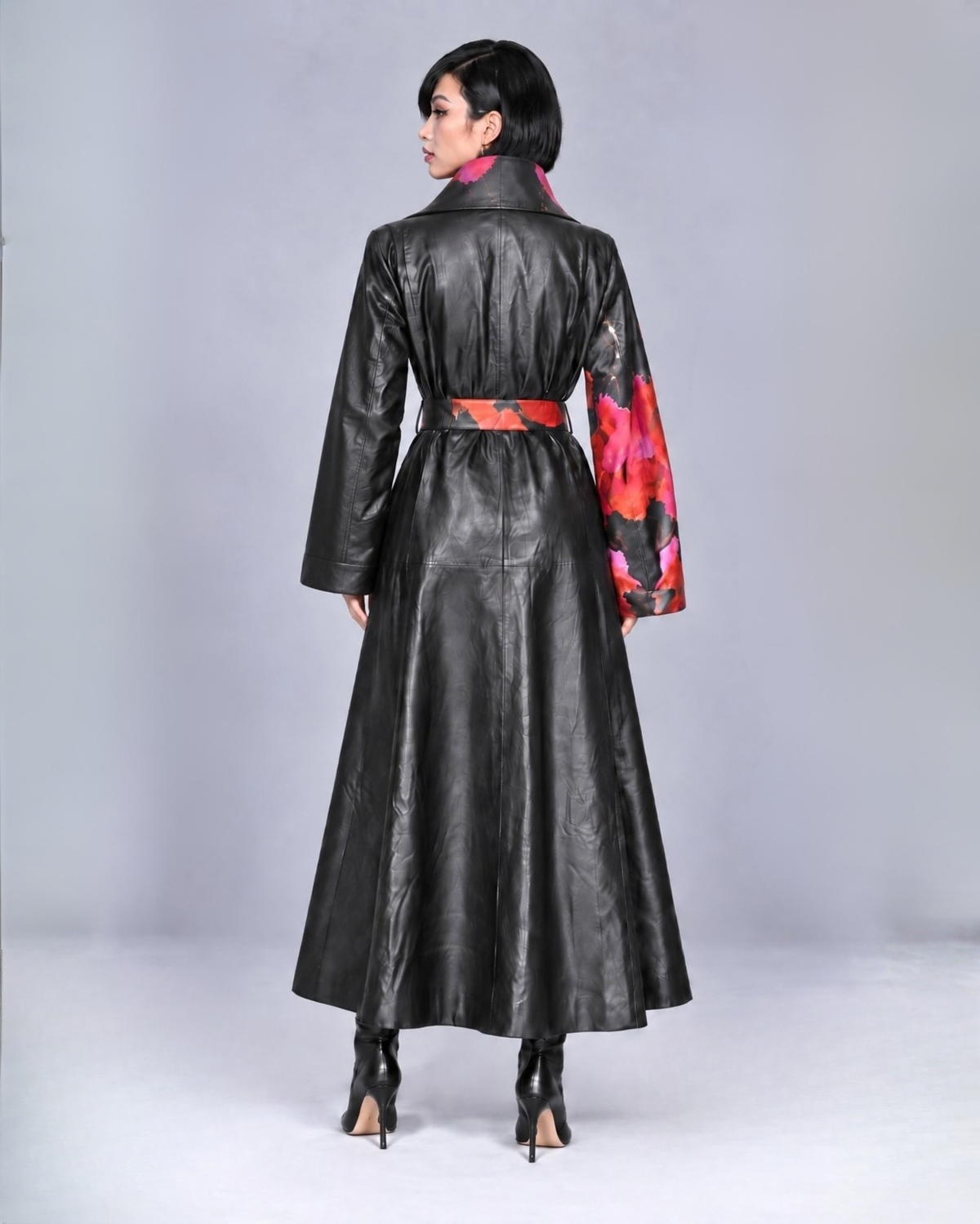 Women's Full-length Trench Dress