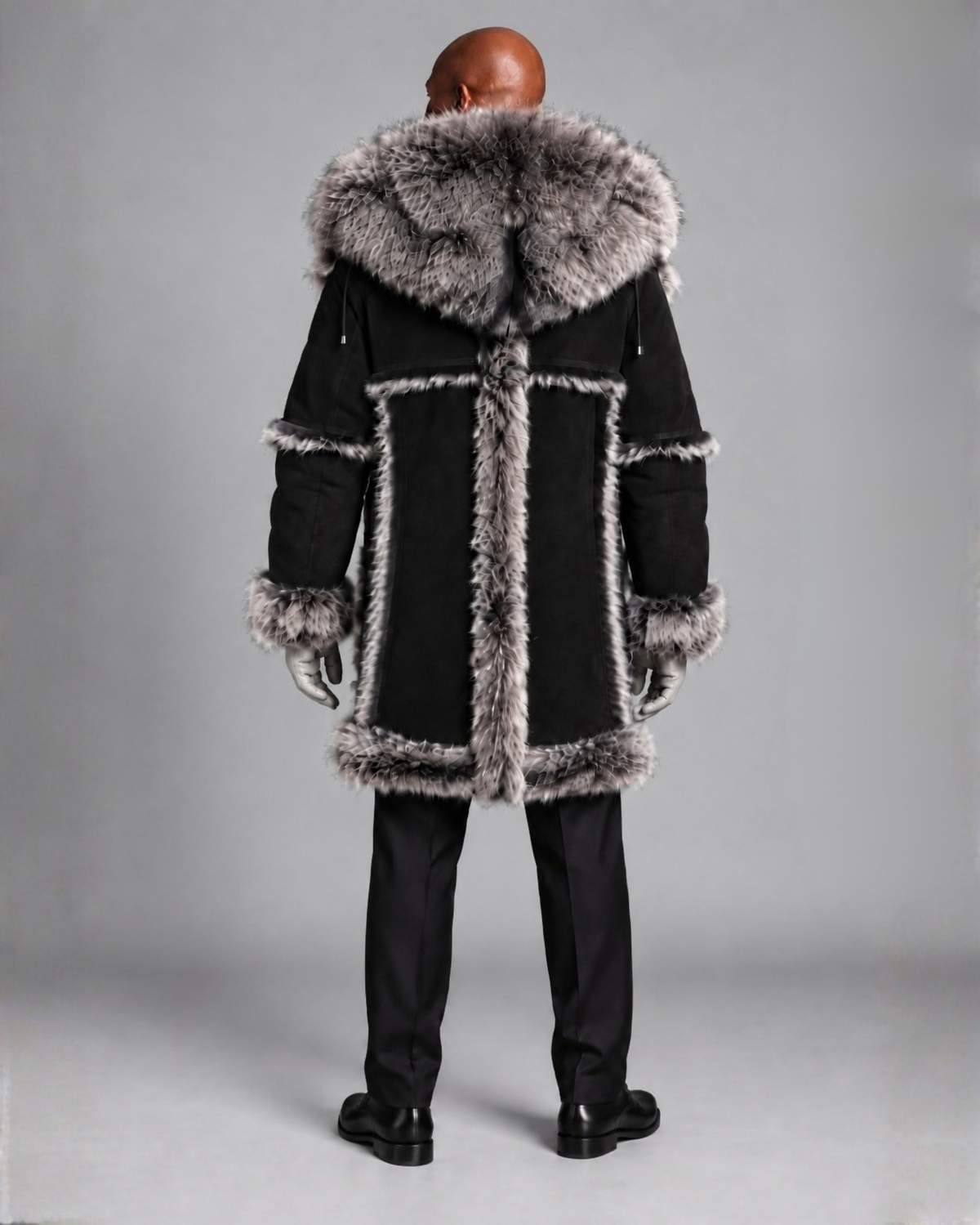 Men's Sheepskin Car Coat