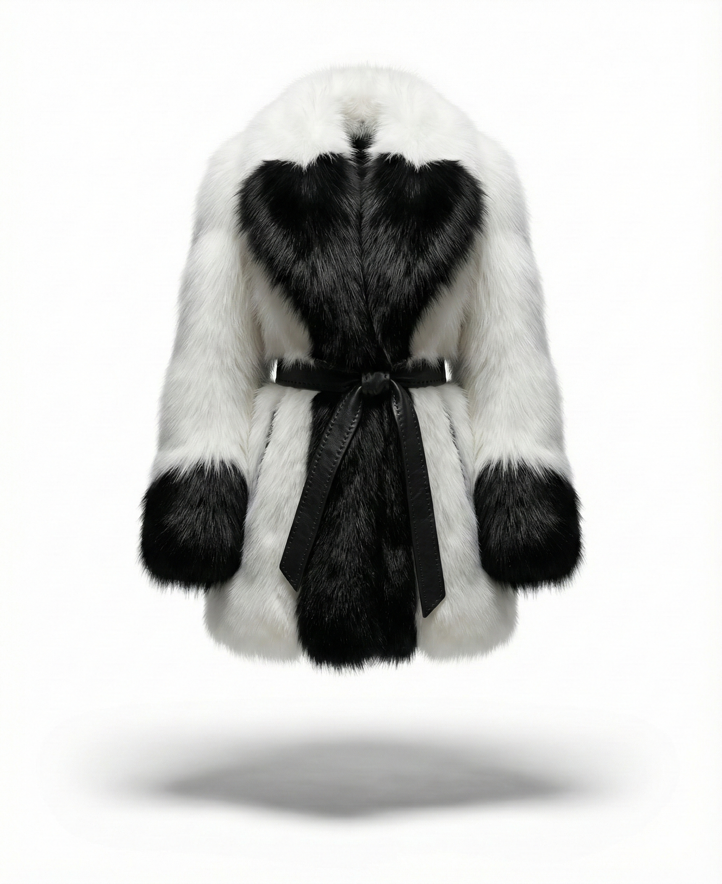 Woman's Polar White Shadow Fox Stroller